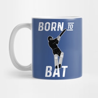 Cricket Player Batsman Born To Bat Cricket Fan Mug